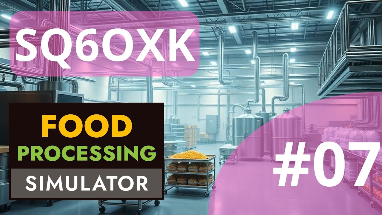 Food Processing Simulator #07 - Wielkie testy i... logistyczne wpadki! 😂 Rozbudowa Food Trucków