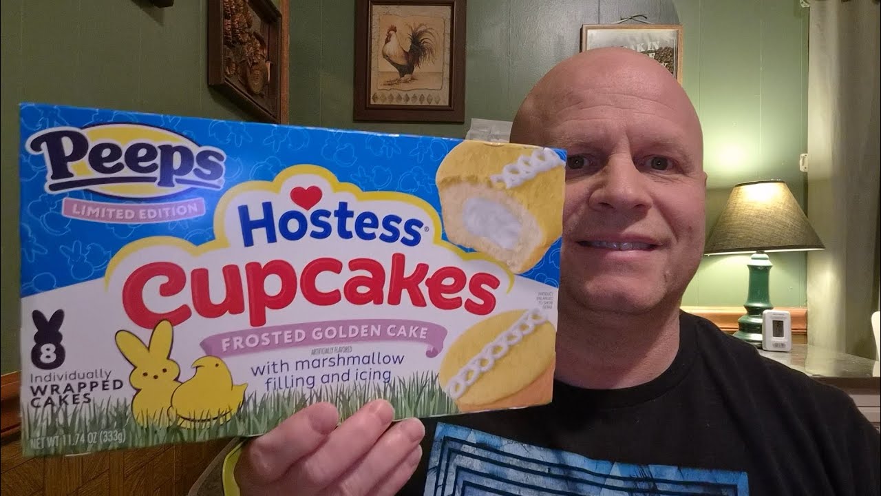 New Hostess Peeps Cupcakes Review 