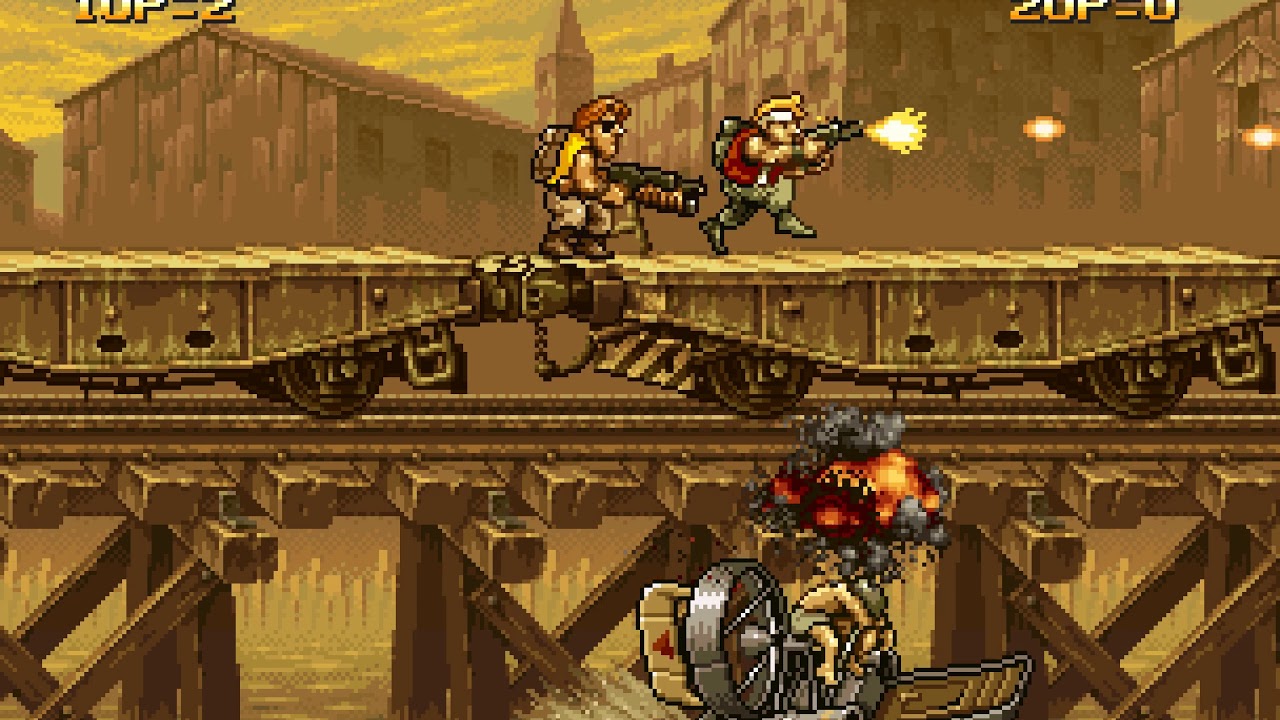 Metal Slug 2 arcade 2 player Netplay