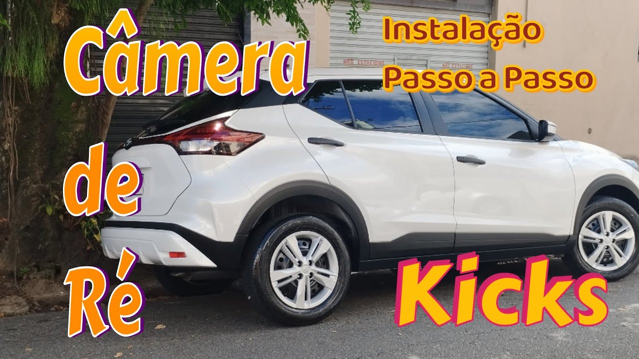 COMO INSTALAR CÂMERA DE RÉ PASSO A PASSO NISSAN KICKS 2024