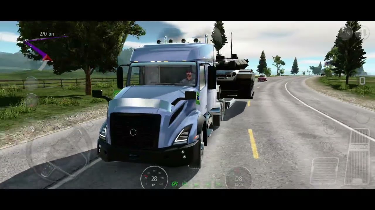 Truck Simulator Drive USA, Evo: testando o novo caminhão! Não é à toa que esse caminhão, é  bom 🤔👌😉