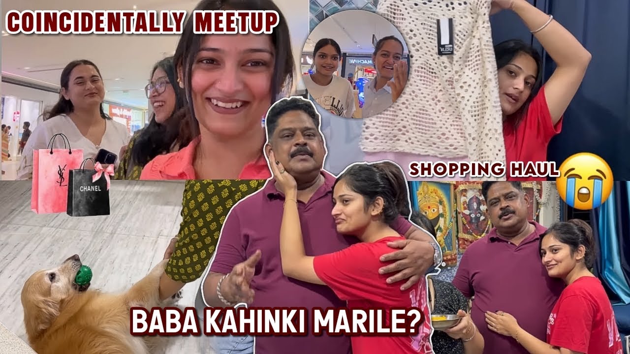 Baba Kahinki Marile?😭👋🏻 || Kiye dekhaa hele?😍 || Shopping 🛍️ Haul @sheelove