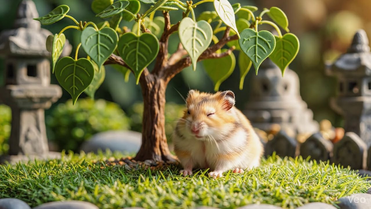 A Tiny Hamster&rsquo;s Peaceful Temple Visit in Thailand 🇹🇭🐹