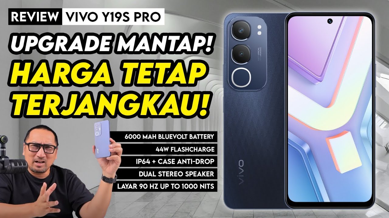Upgrade Mantap, Hadirkan Daya Tahan Luar Biasa! Smartphone Elegan Terjangkau - Review vivo Y19s Pro
