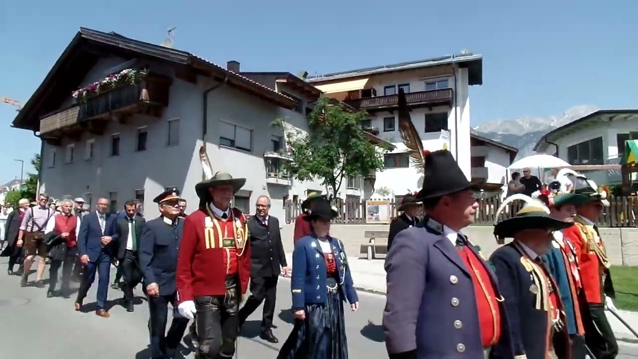 67 .Bataillons Schützenfest des Bataillon Sonnenburg am 19.6.2022 in Götzens