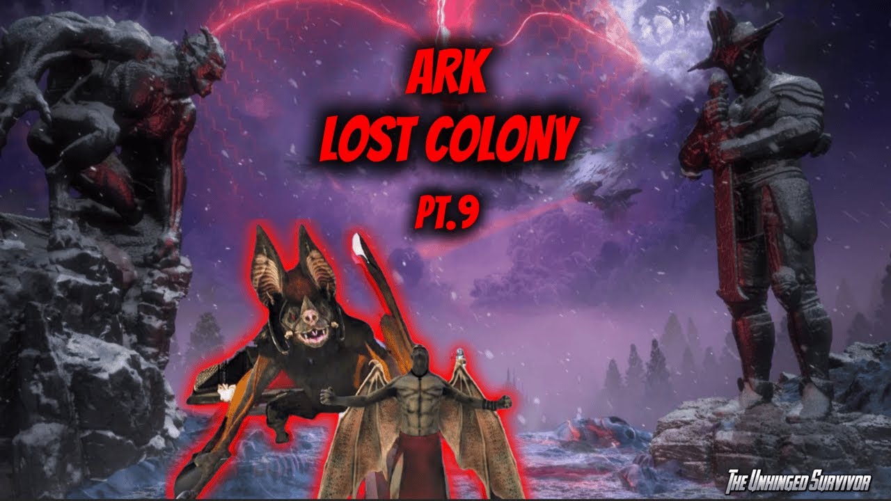 We turned into a Vampire in ARK Lost Colony Modded