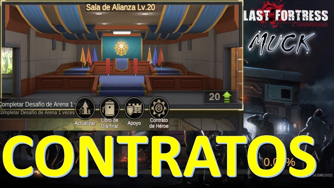 Last Fortress: Underground - Contratos