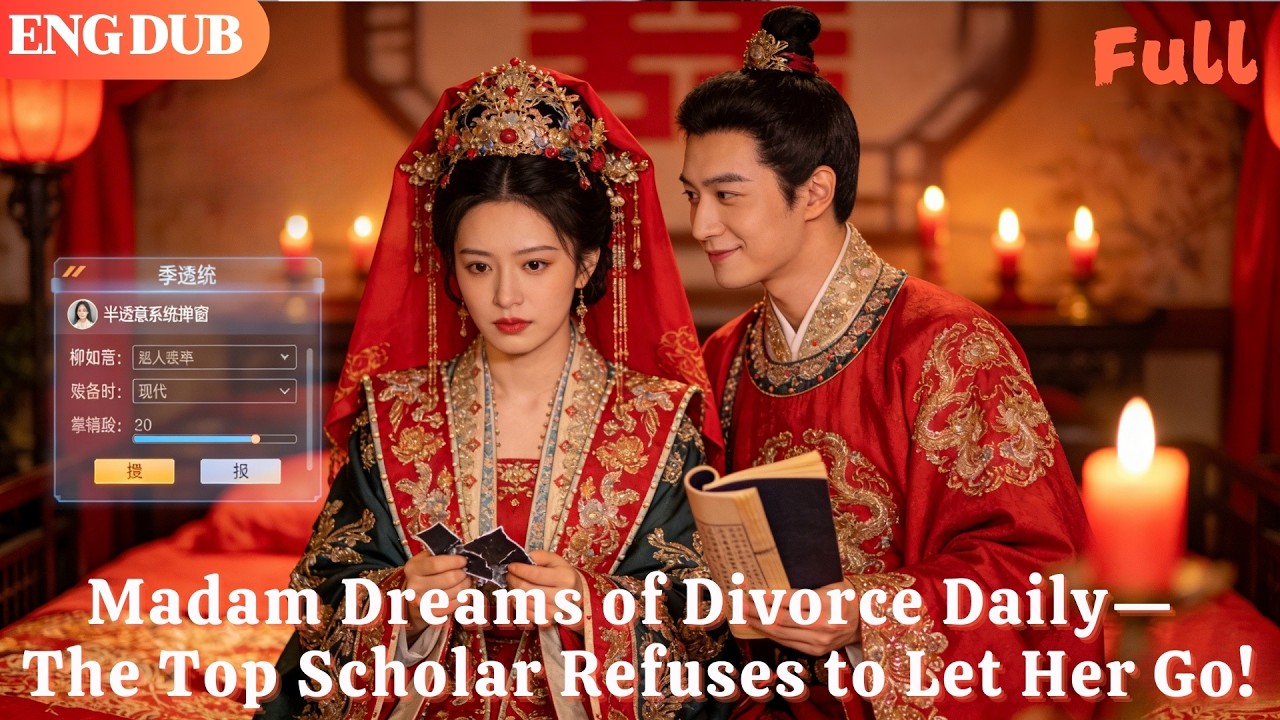 [ENG DUB]🌟Madam Dreams of Divorce Daily— The Top Scholar Refuses to Let Her Go!#drama#minidrama