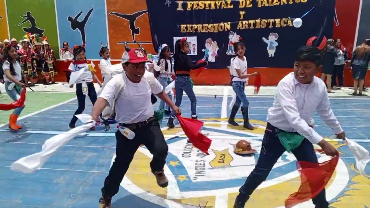 Danza mineros,Unidad Educativa Particular Inglés Daza Catholic 