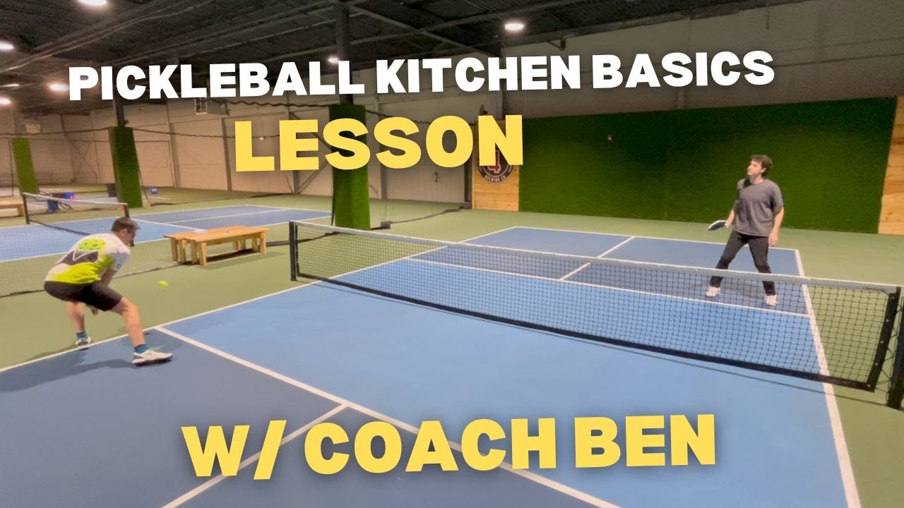 Pickleball Kitchen Basics: Where to Stand, When to Swing, and How to Add Topspin w/ Coach Ben