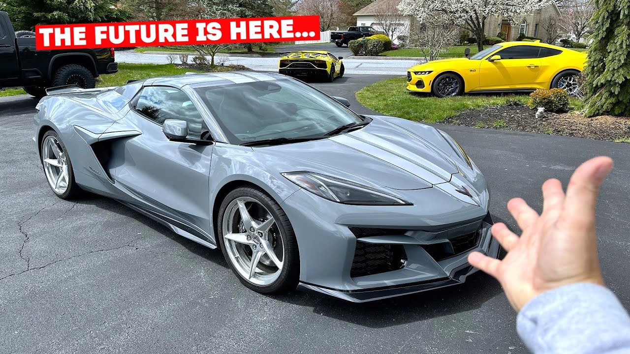 CORVETTE E-RAY НАКОНЕЦ-ТО ПОЯВИЛСЯ... и он ужасен.