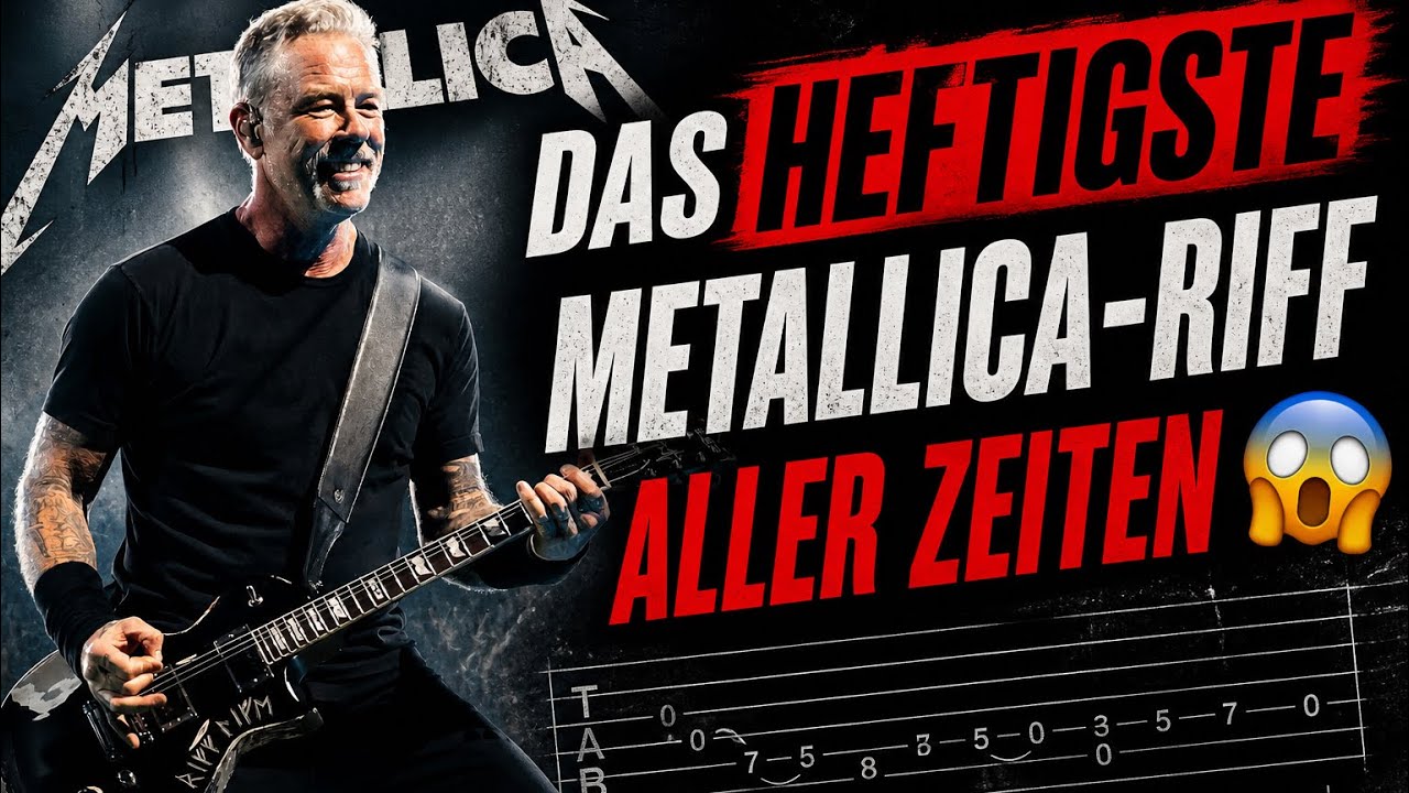 Metallica: Das härteste Riff für deine Schlaghand 😱 #metal #metallica 