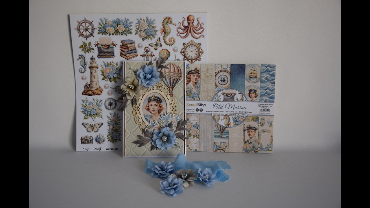 Présentation des nouveaux papiers de la boutique Emma Scrap