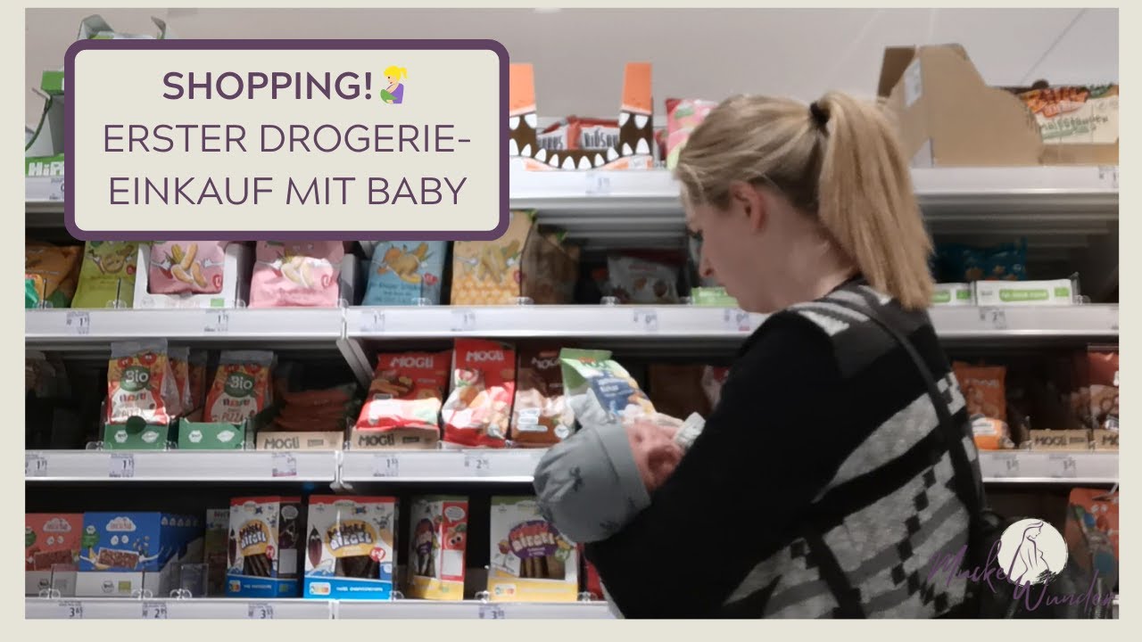 Erster Drogerie-Einkauf mit Baby🤱🏼| Shopping bei DM und Rossmann