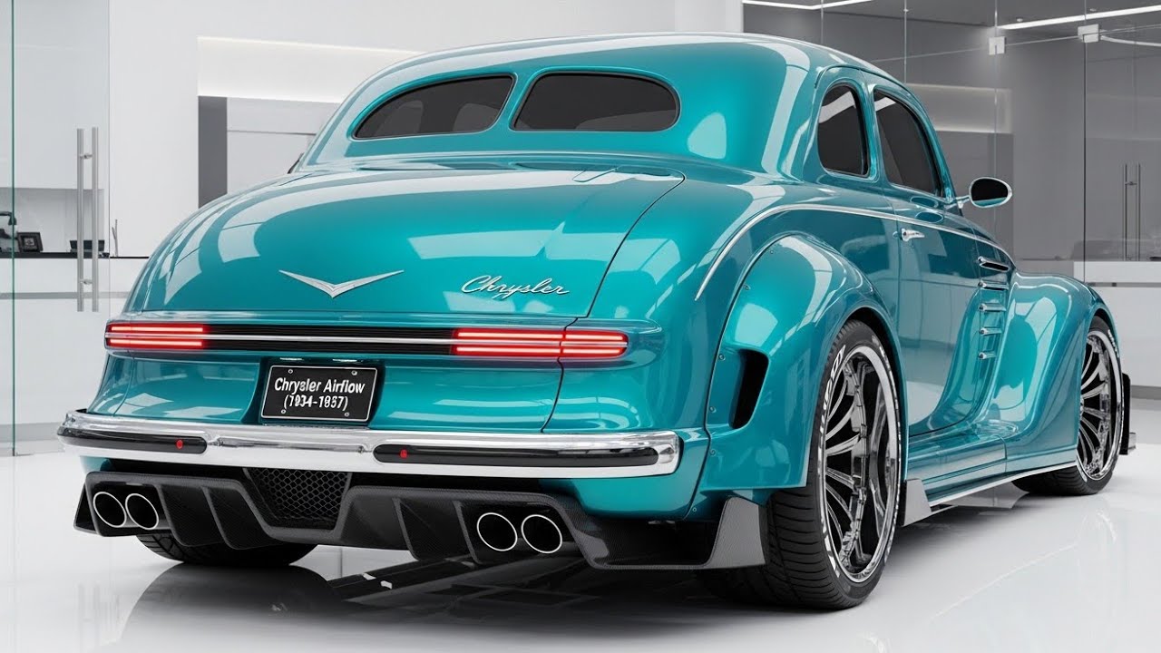 🚗✨ Chrysler Airflow (1934–1937) – The Streamlined Classic Icon