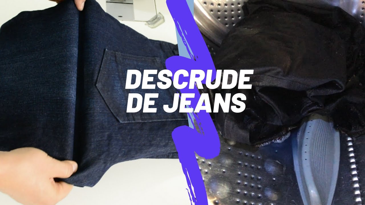 DESCRUDE DE JEANS // COMO DESCRUDAR LA MEZCLILLA // COMO SUAVISAR LA MEZCLILLA // SUAVIZADO DE JEANS