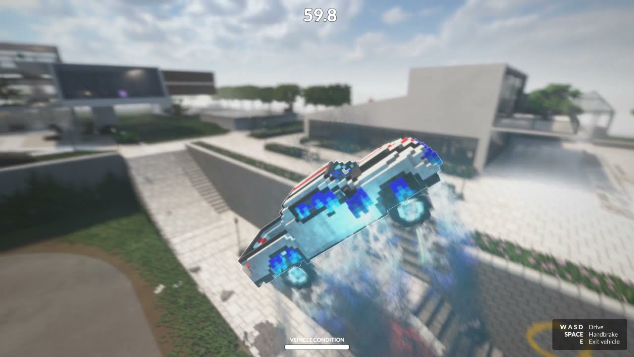 Teardown - Insurance Fraud speedrun - 11.7 seconds (48.3 sec remaining)