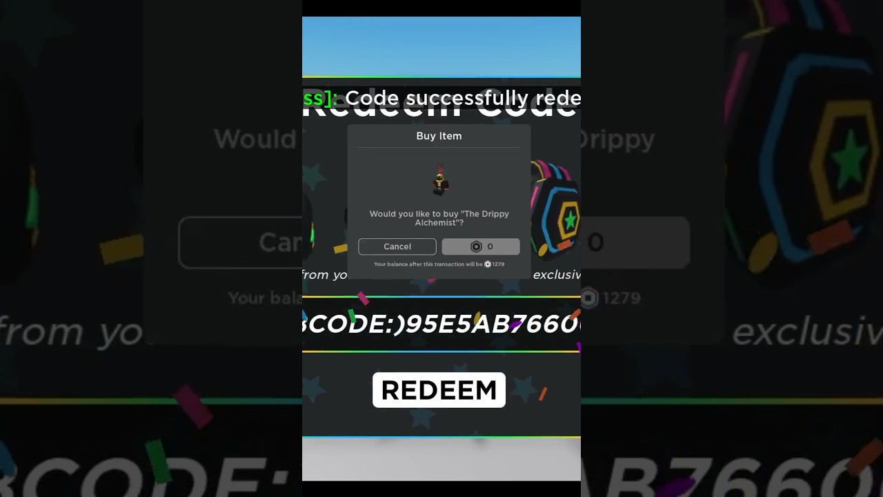Getting #213 of The Drippy Alchemist #roblox #freelimiteds #ugclimiteds