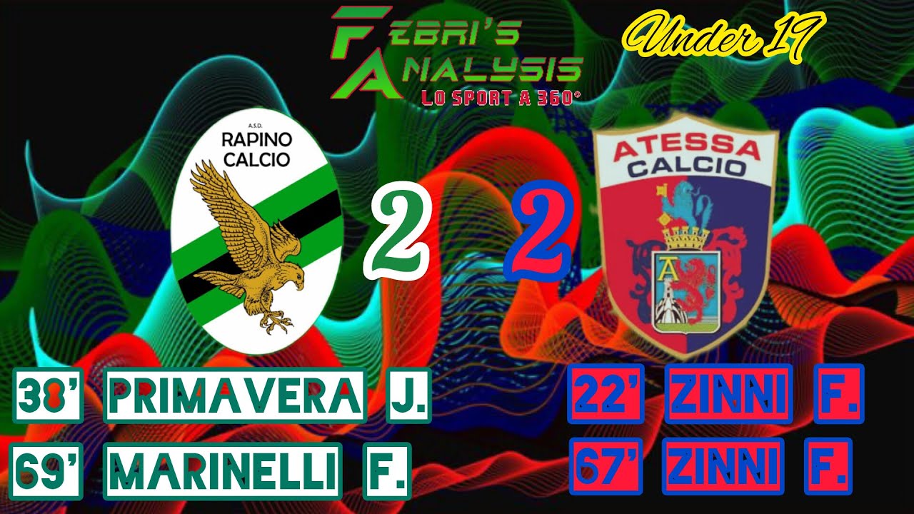 RAPINO-ATESSA 2-2 Juniores provinciale 22/01/2024