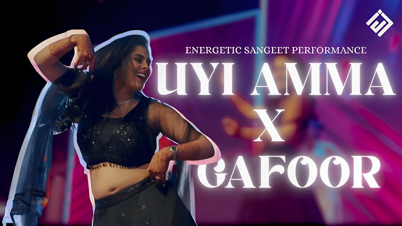Explosive Solo Dance on Uyi Amma & Gafoor | Power Packed Sangeet Performance | Jungle Entertainments