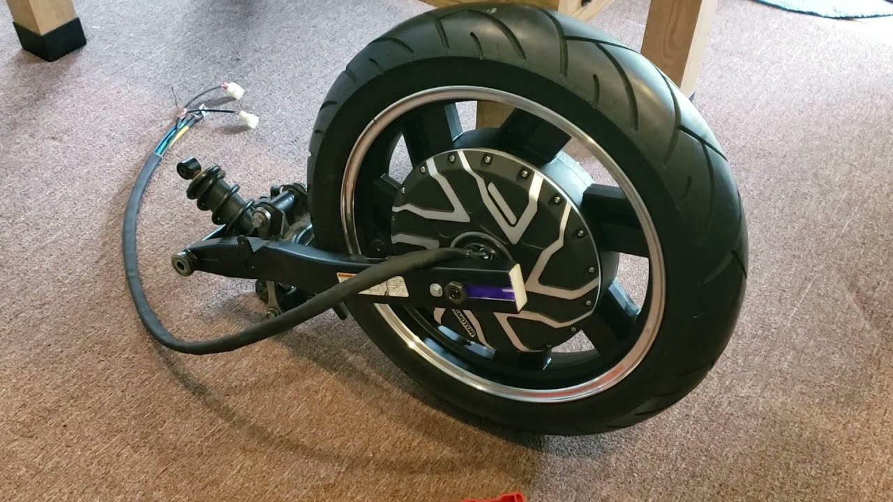 8 KW QS Motor Swingarm Assembly
