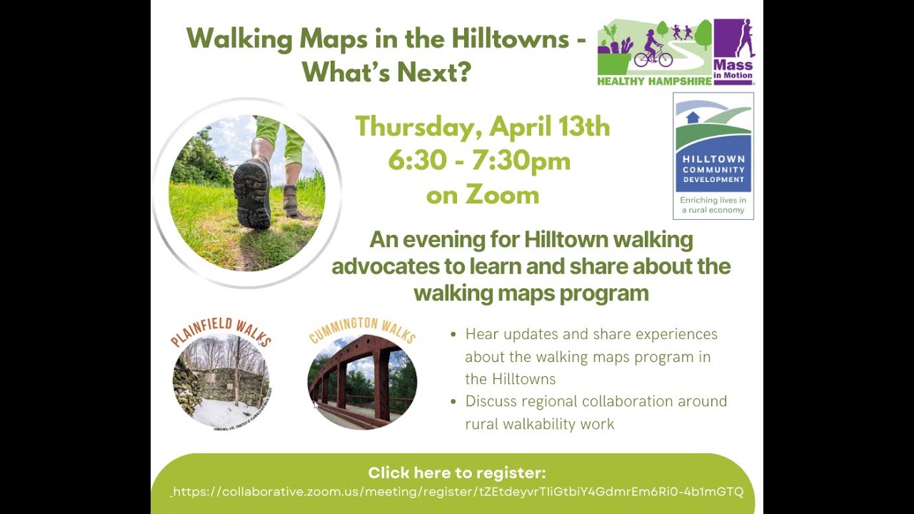 Walking Maps in the Hilltowns - What's Next?