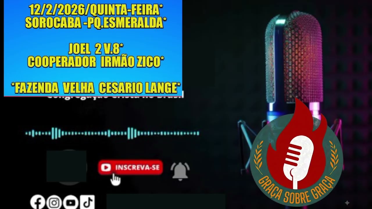 CCB:PARQUE ESMERALDA JOEL 2 V8 -COOP IRMÃO ZICO -FAZENDA VELHA CESÁRIO LANGE!#ccb #ccbcultoonline