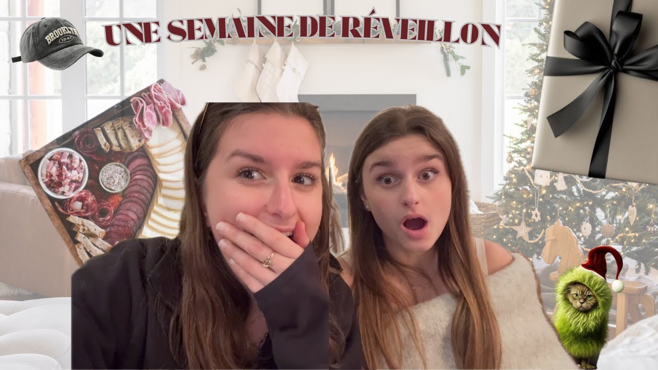 Une semaine de Noël (cadeaux, famille, copains, bouffe)