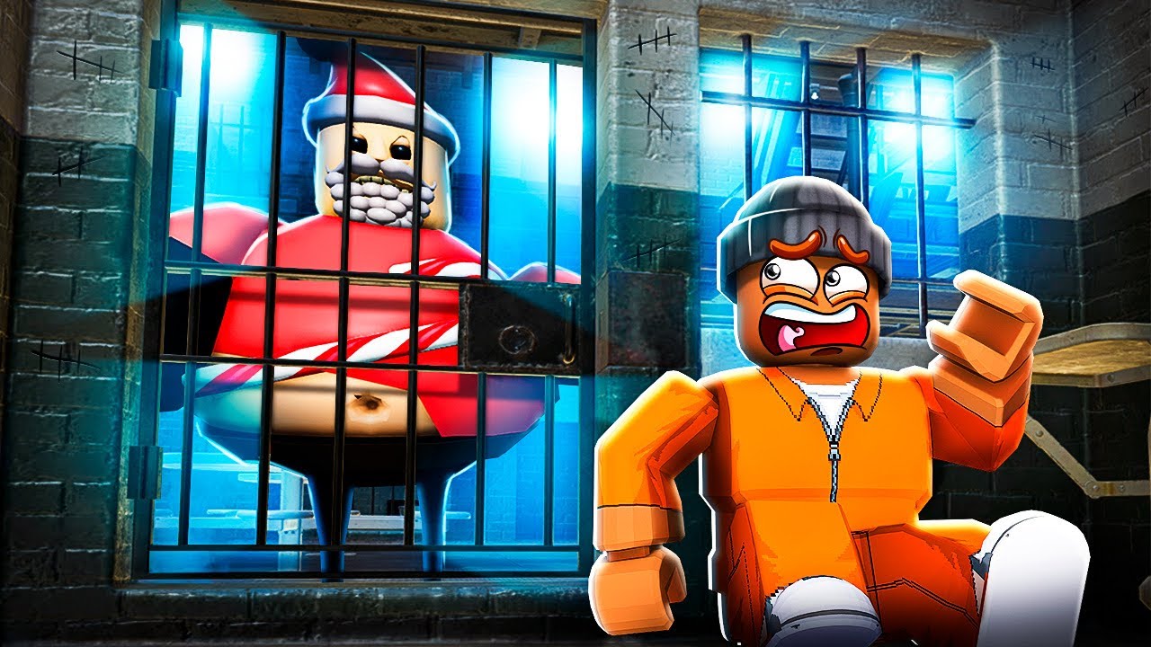 ROBLOX BARRY'S CHRISTMAS PRISON RUN 🎅🎄