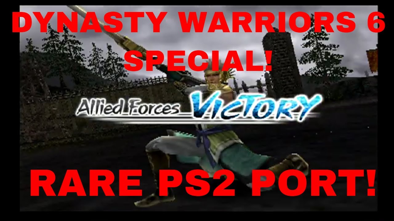 Dynasty Warriors 6 for the PS2! Dynasty Warriors 6 Special Part 1! Poll Option #27! Ma Chao Part 1!