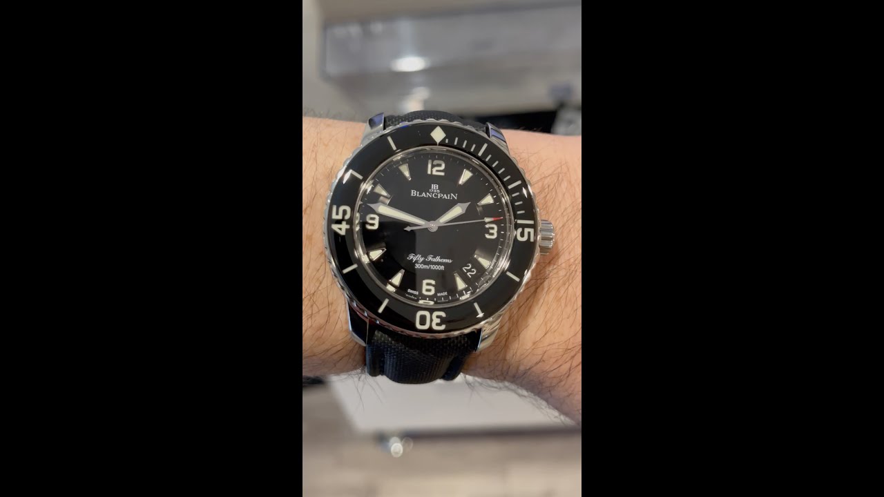 Wristcheck Day 11 of The 12 Days of #Wristmas - Blancpain Fifty Fathoms Ref: 5015 #shorts #watches