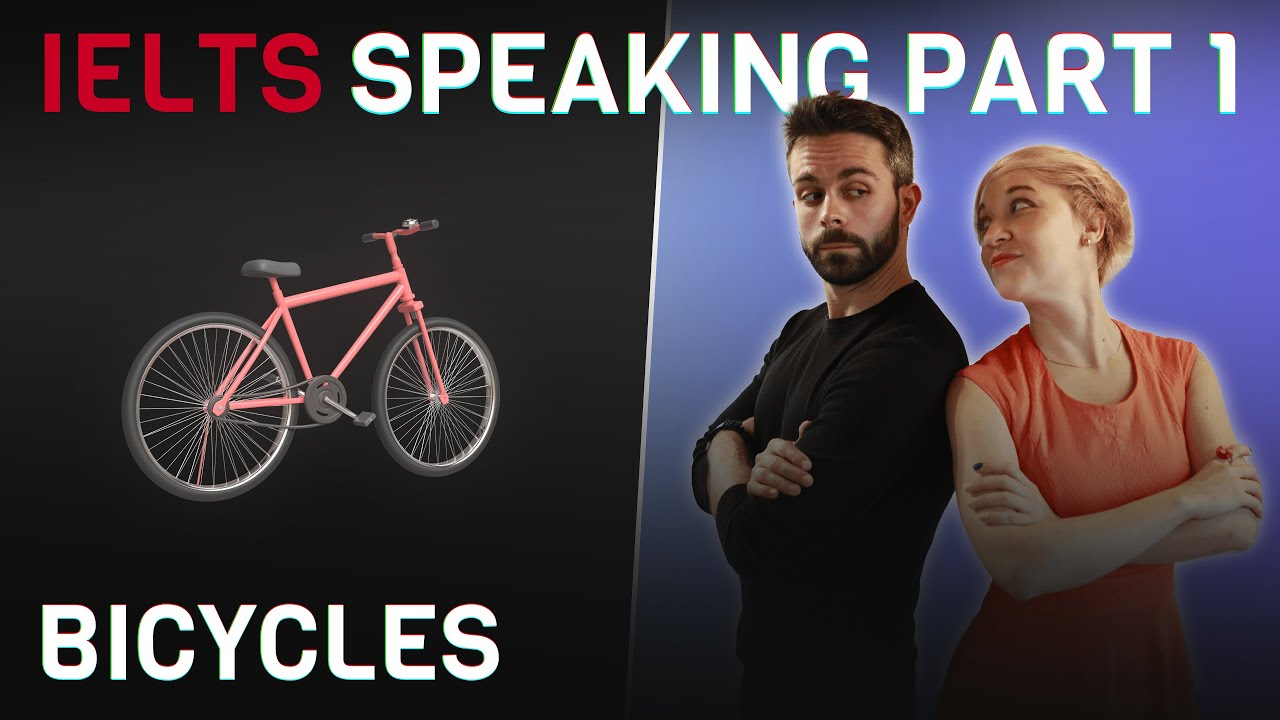 Model Answers and Vocabulary | IELTS Speaking Part 1 | Bicycle 🚲