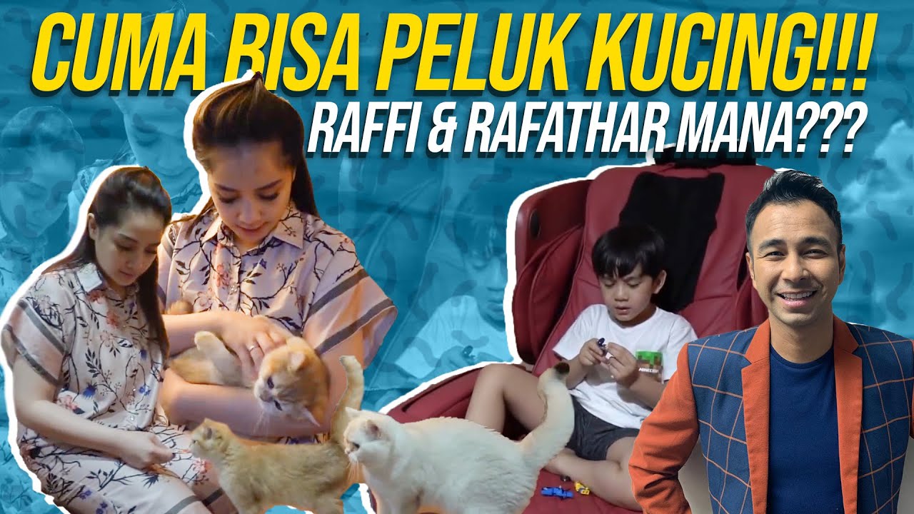 CUMA BISA PELUK KUCING, SEBENARNYA NAGITA KESEPIAN. RAFFI KERJA TERUS. RAFATHARNYA SIBUK.