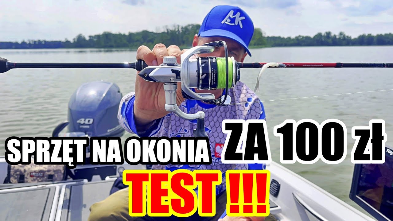 NAJTAŃSZY SPRZĘT NA OKONIE !!! Łowimy w deszczu | TEST wędki SCORPIO na OKONIE | wędkarstwo