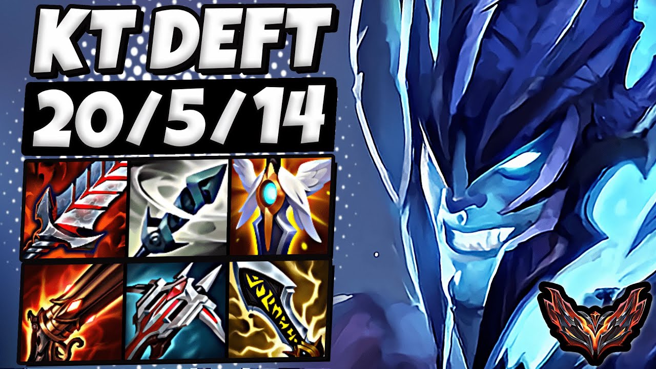 Draven vs Kaisa ADC [ KT Deft ] Patch 14.12 Korea Grandmaster ✅