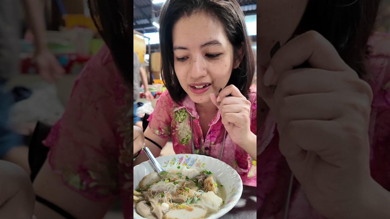 พี่เบญไปกินก๋วยเตี๋ยวลูกชิ้นปลาแบบรุ่นเดอะ