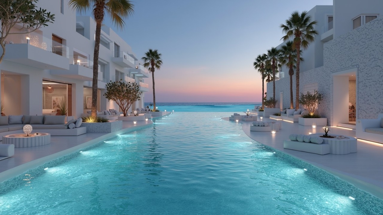 Relaxing Deep House Sunset | Ibiza Chillout Mix | Golden Hour Poolside Vibes