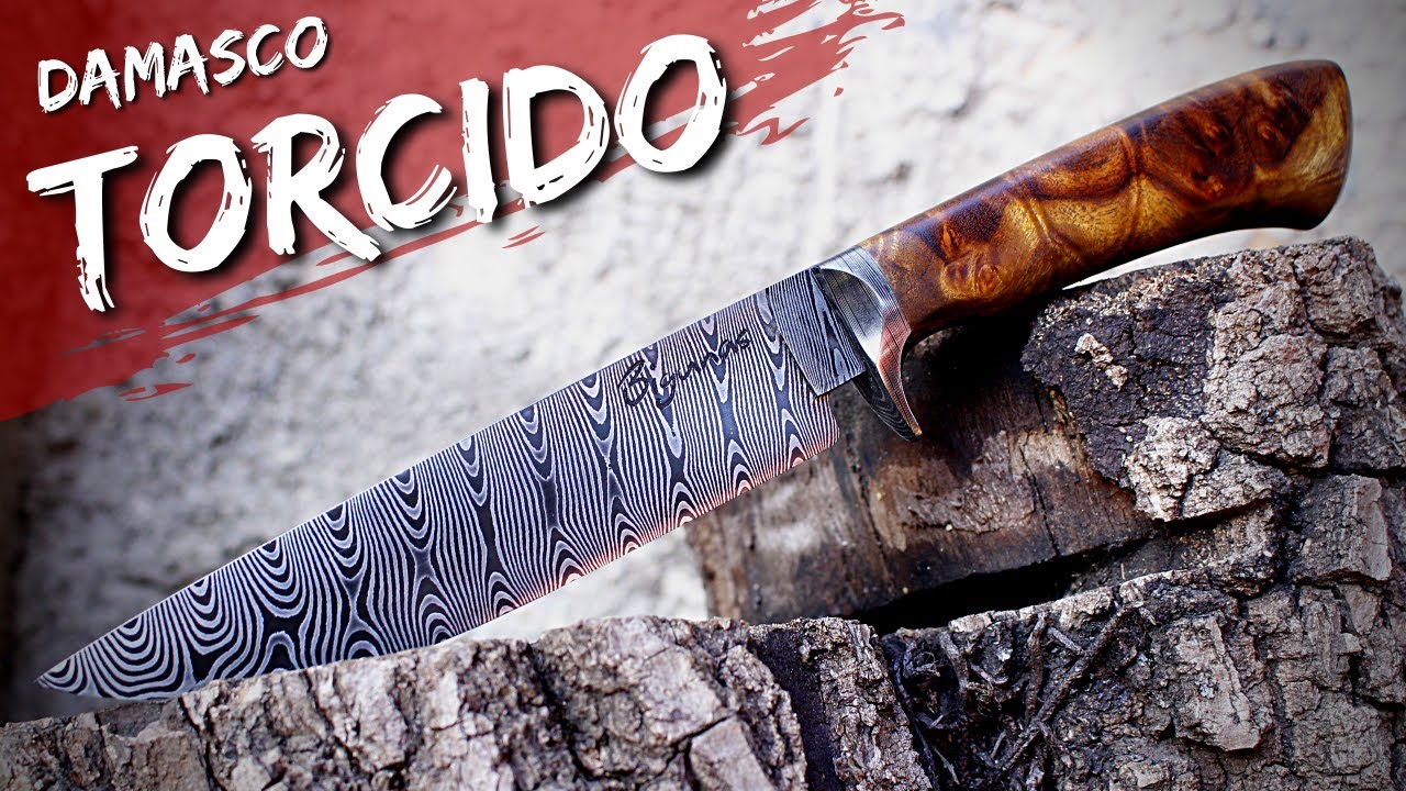 COMO FAZER DAMASCO TORCIDO -  Twisted Damascus