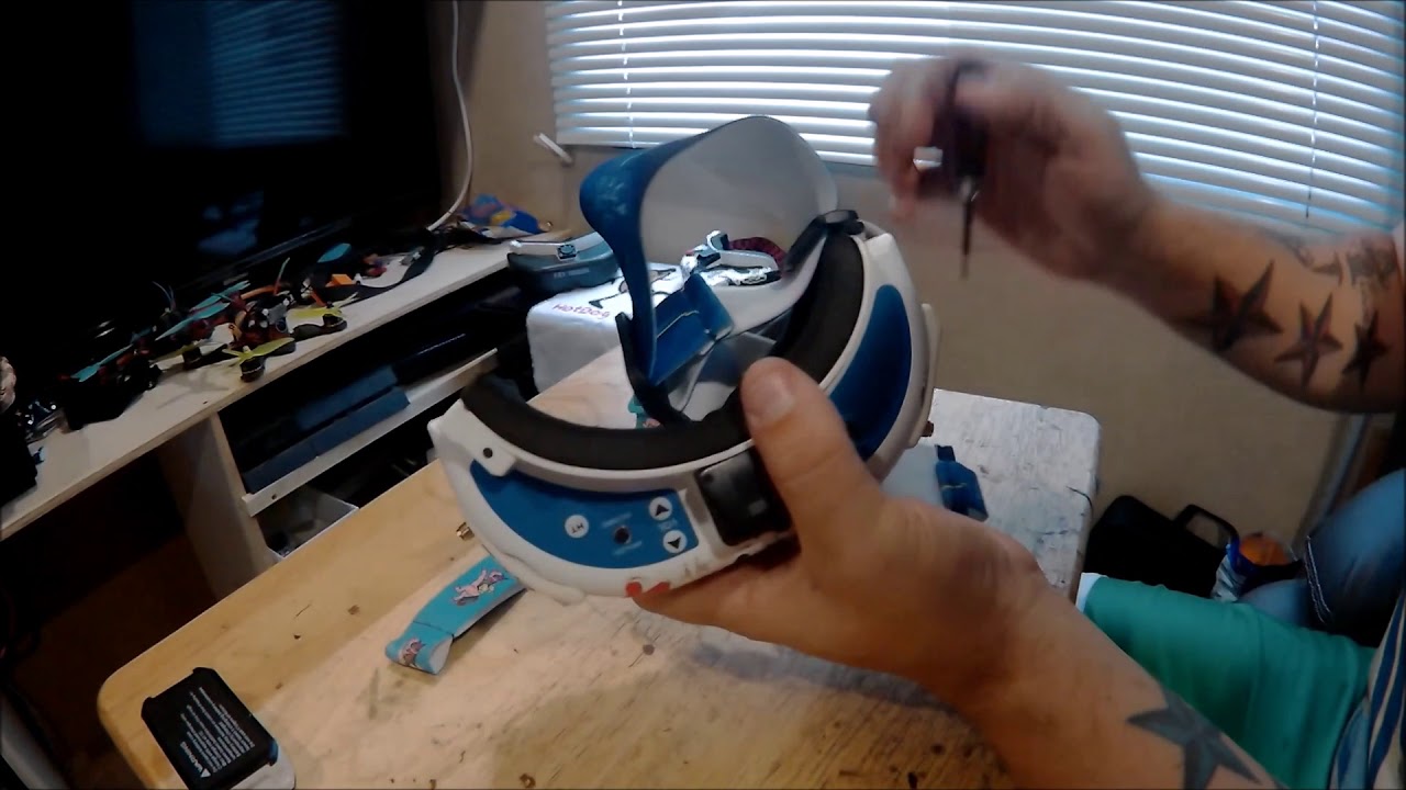 HotdogFPV Fatshark goggle strap installation for 1