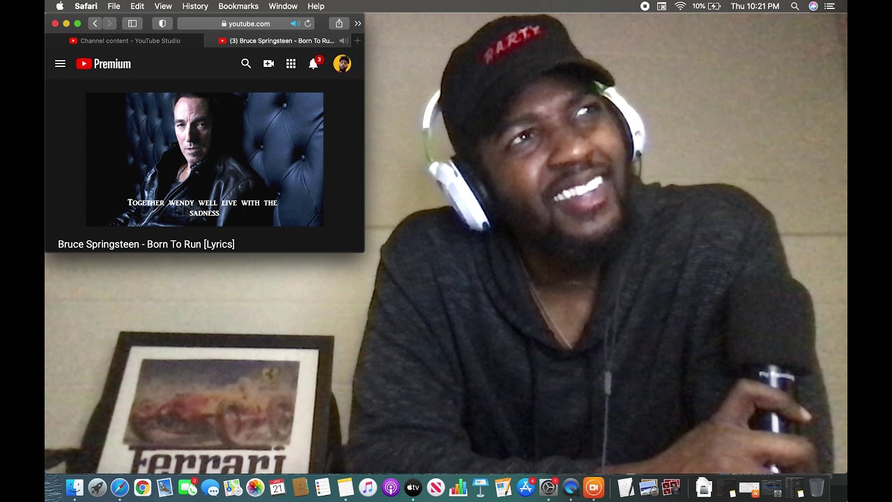 Bruce Springsteen - Born To Run [Lyrics] Reaction