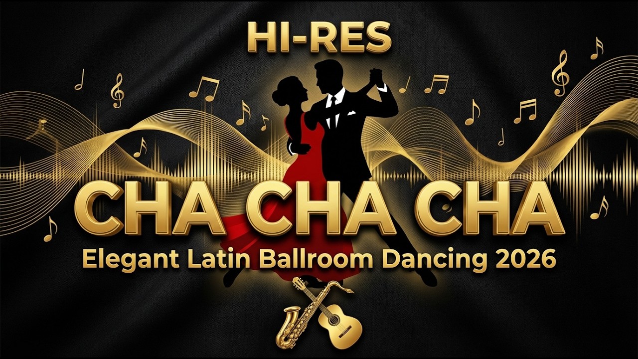Hi-Res Cha Cha Cha Saxophone & Guitar &ndash; Elegant Latin Ballroom Dancing 2026 🎷作業用BGM