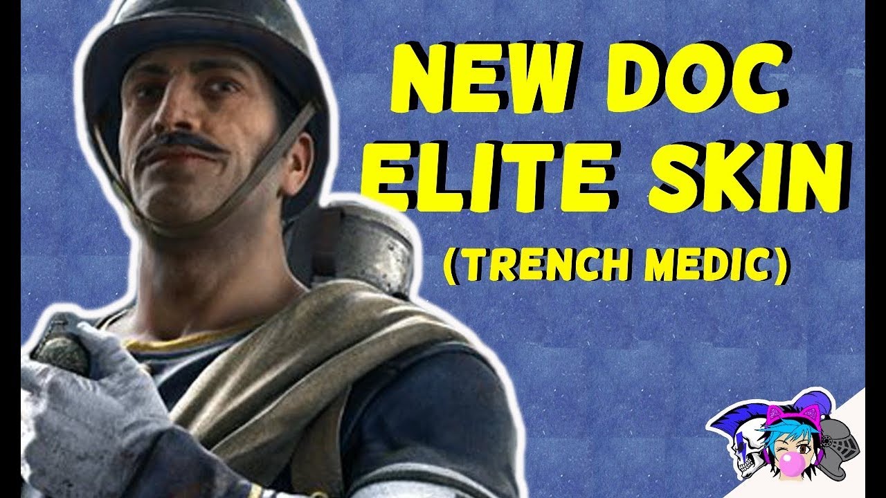 New Doc Elite Skin (Trench Medic) | Rainbow Six: Siege (Operation: Para Bellum)