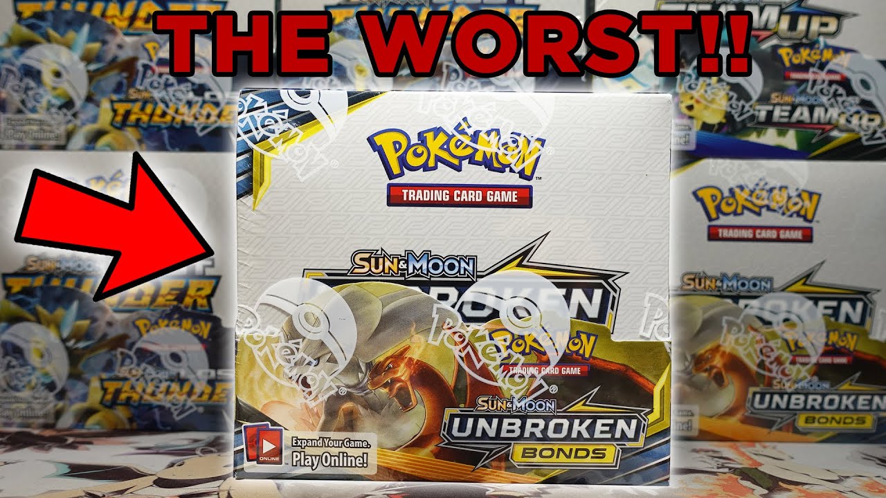 THE WORST UNBROKEN BONDS BOOSTER BOX!
