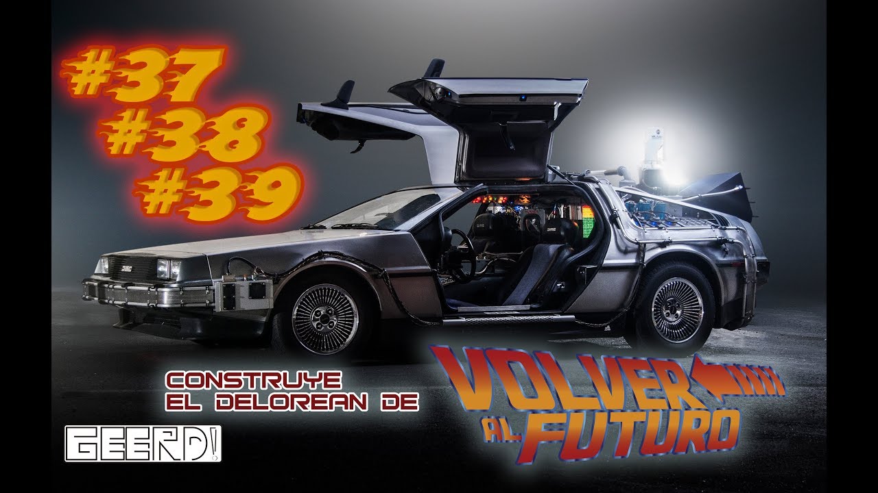 Construye tu Delorean de Volver al Futuro -No.37, 38 y 39-