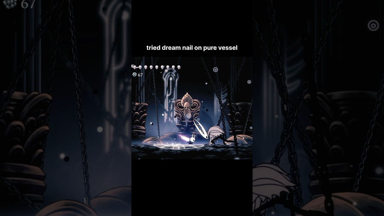what happens if you dream nail pure vessel #hollowknight