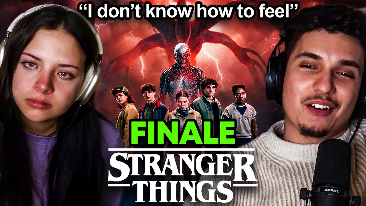 We Watched *STRANGER THINGS FINALE* And I Don't Know...