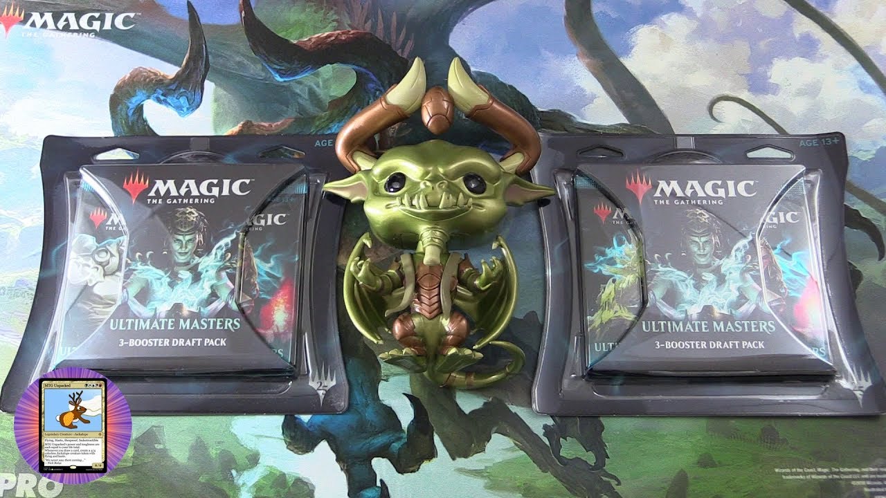 Ultimate Masters Draft Packs Unboxed - NICE PULL!