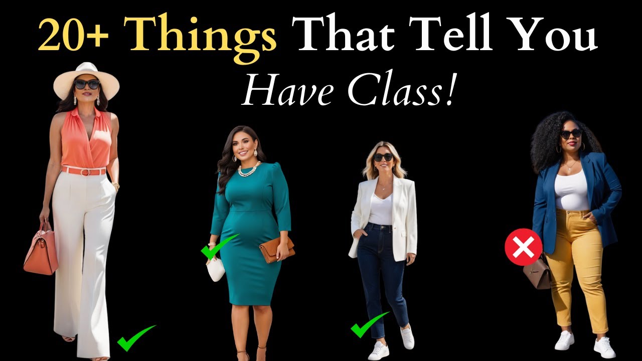 Elegant Essentials: Must-Know Tips for a Classy Fashion Statement