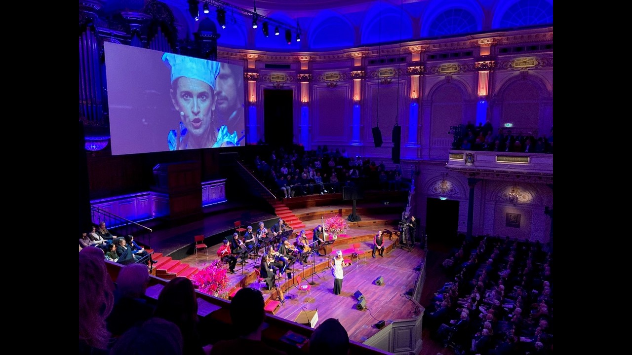 LUST from Seven Deadly Sins, by Weill, Laura Bohn, Ruysdael Quartet and friends, Het Concertgebouw