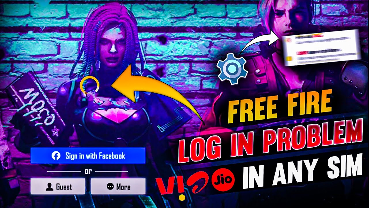 Jio network connection error in  free fire solve | Network connection error login problem free fire